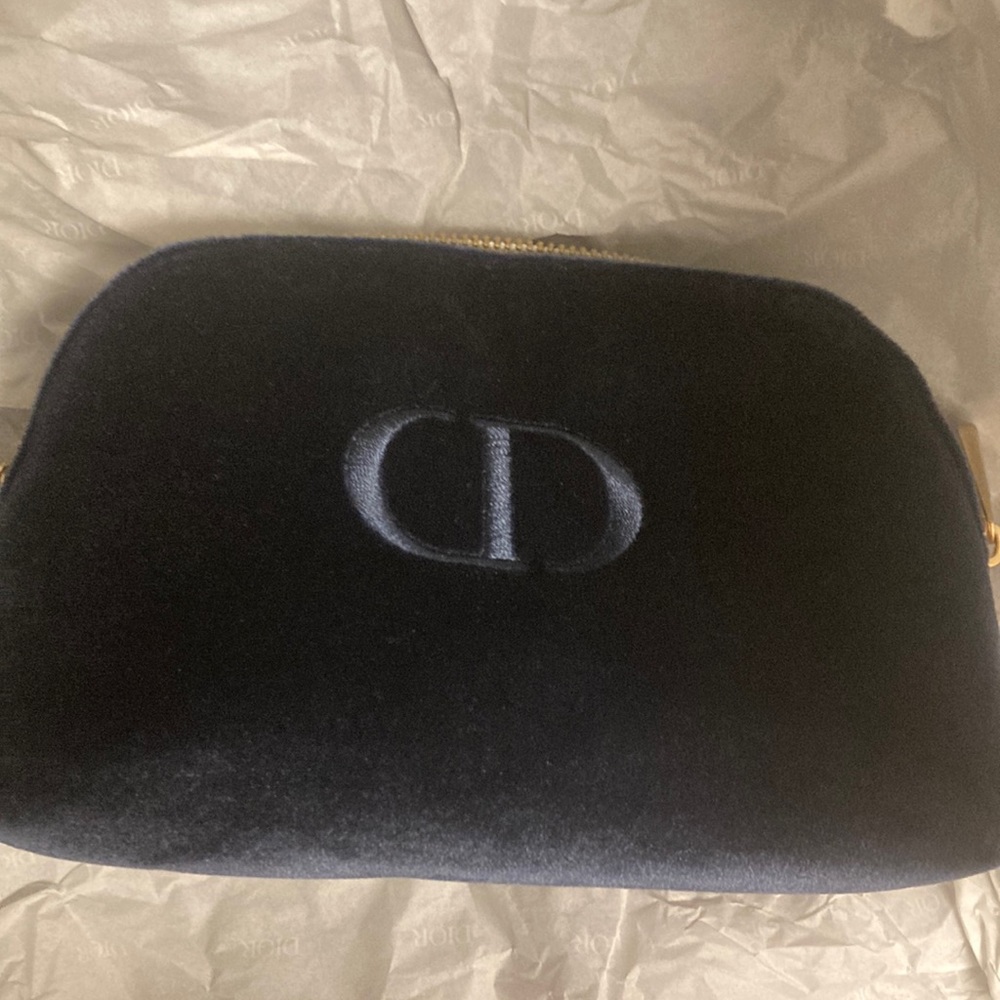DIOR CD Velvet Pouch